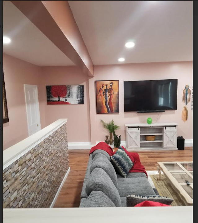 Finished Media Room